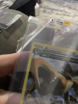 Pokemon TCG Roaring Skies Dragonite Full Art Holo Rare Card 52/108 NM Condition - Image 3