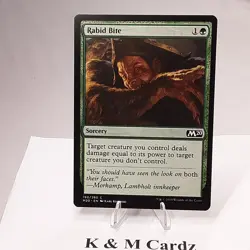 MTG - M20 - Rabid Bite - #190 - Image 1