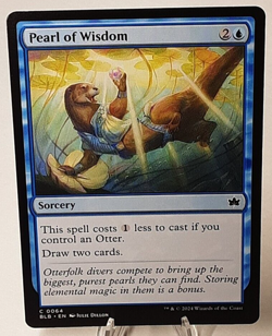 MTG - Bloomburrow - Pearl of Wisdom - #0064 - Near Mint - Image 1