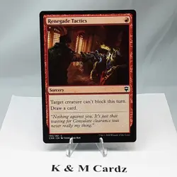 Renegade Tactics - #195 - Commander Legends - MTG - Image 1