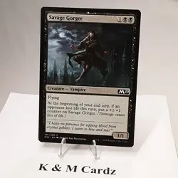 MTG - M20 - Savage Gorger - #291 - Image 1