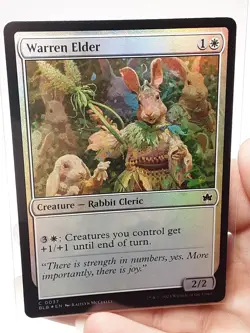 MTG - Bloomburrow - Warren Elder - Foil - #0037 - Near Mint - Image 1