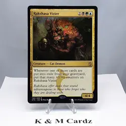 Rakshasa Vizier - #193 - MTG - Khans of Tarkir - Image 1