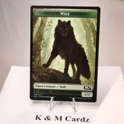 MTG - M20 - Wolf - Token - #008 - Image 1