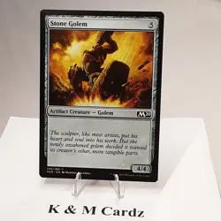 MTG - M20 - Stone Golem - #240 - Image 1