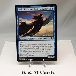 Malcolm, Keen-Eyed Navigator - #079 - Commander Legends - MTG - Image 1