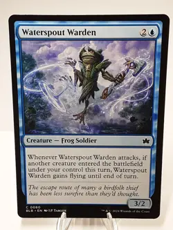 MTG - Bloomburrow - Waterspout Warden - #0080 - Near Mint - Image 1