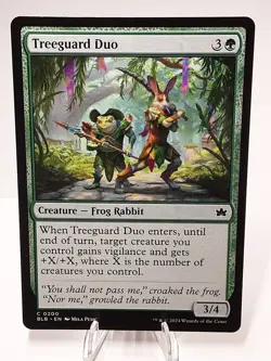 MTG - Bloomburrow - Treeguard Duo - #0200 - Near Mint - Image 1