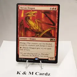 MTG - M20 - Shivan Dragon - #335 - Image 1