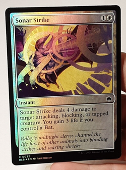 MTG - Bloomburrow - Sonar Strike - Foil - #0032 - Near Mint - Image 1