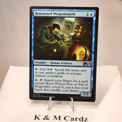 MTG - M20 - Renowned Weaponsmith - #155 - Image 1