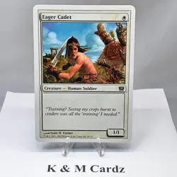 MTG - 9th Edition - Eager Cadet - #S1 - Lightly Played - Image 1