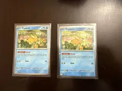 Pokemon TCG Psyduck MEP 007 Mega Evolution Pokemon Blister Promo x2 - Image 1