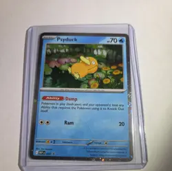 Pokemon TCG Psyduck MEP 007 Mega Evolution Blister Promo - Image 1