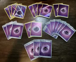 Pokemon Psychic Holo Energy Lot Of 25! Sun & Moon, 151, Shrouded, Prismatic - Image 1