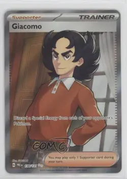 Giacomo Ultra Rare Pokemon Prismatic Evolutions PRE #138 - Image 1