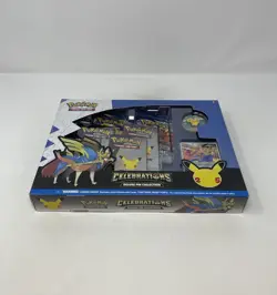 Pokemon TCG Celebrations 25th Anniversary Zacian Deluxe Pin Collection Box - Image 5