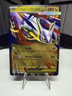 Mega Latias ex 100/132 Double Rare Pokemon Mega Evolution - Image 1