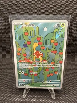 Shuckle 136/132 - Mega Evolution Pokemon Illustration Rare Holo NM - Image 1