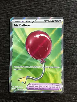 Air Balloon 166/132 Ultra Rare - Full Art Trainer - Pokemon Mega Evolution NM - Image 1