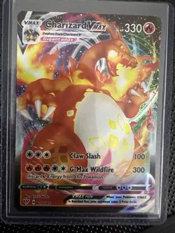 Charizard VMAX 020/189 Near Mint Darkness Ablaze Holo Pokemon 2020 - Image 1