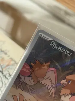 Spearow 151/132 Mega Evolution Holo Illustration Rare Near Mint English Pokemon - Image 2