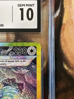 Terapagos ex 170/142 SIR Pokemon Stellar Crown English - CGC 10 Gem Mint 🔥 - Image 2