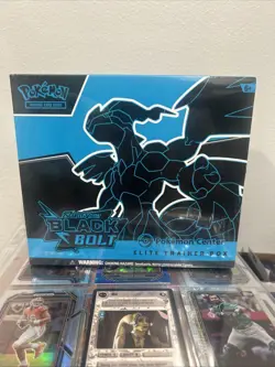 Pokemon Black Bolt Pokemon Center Elite Trainer Box ETB *SEALED* - Image 1