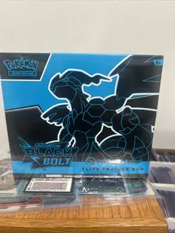 Pokemon Black Bolt Pokemon Center Elite Trainer Box ETB *SEALED* - Image 5