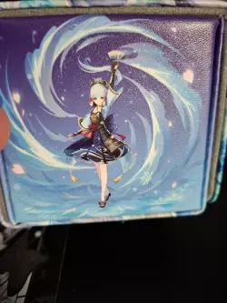Sexy Ayaka Waifu Leather Deck Box | Yugioh, Pokemon, One Piece, MTG - Image 5