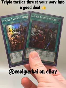 Yugioh Card Triple Tactics Thrust RA03-EN072 Quarter Century Bonanza 1st Edition - Image 1