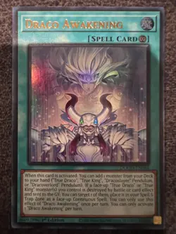 Yugioh Draco Awakening DOOD-EN064 Ultra Rare 1st Edition NM - Image 1
