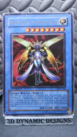 | Yugioh Shinato, King of a Higher Plane DCR-016 1st Edition Ultra Rare DMG | - Image 1