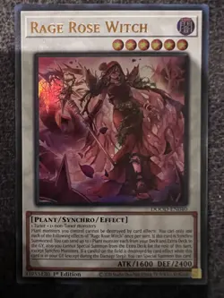 Yugioh Rage Rose Witch DOOD-EN040 Ultra Rare 1st Edition NM - Image 1