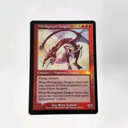 Worldgorger Dragon Foil Card Judgment MTG Magic the Gathering NM / M 103/143 - Image 1