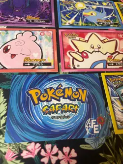 🔥 x8 Lot Togepi Ampharos Pichu Safari 2.0 Non-TCG Holo Pokemon Cards🔥 - Image 2