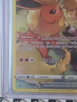 Flareon TG01/TG30 Brilliant Stars Trainer Gallery 2022 Pokemon Card TCG - Image 5