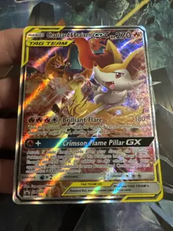 Charizard & Braixen GX - SM230 - Pokemon Sun & Moon Promo Ultra Rare Card - Image 2