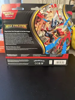 Pokemon Trading Card Game: Mega Evolution Three-Booster Blister-Golduck - Image 2