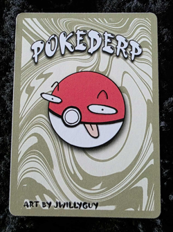 Pokederp Halloween X-ray Zardichar Holo Charizard 15/36 Custom Derpy Card - Image 2