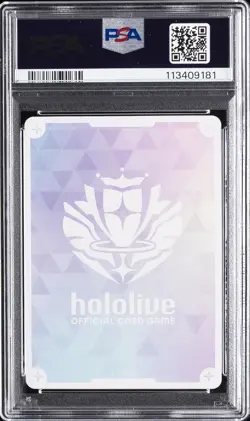 2025 HOLOLIVE OFFICIAL CARD GAME JPN HBP03-ELITE SPARK #004 FUWAMOCO PSA 10 - Image 2