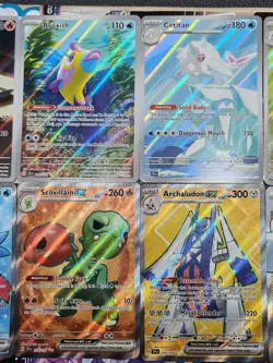 Pokemon TCG Surging Sparks Lot Of 10 Illustration Rare And Full Art Cards All NM - Image 3
