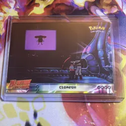 Pokemon Card - Clones!!! #29 - Topps - Mewtwo Strikes Back - Blue Logo - Image 1