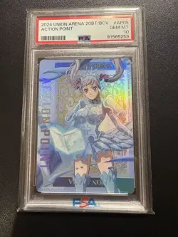 PSA 10 Noelle Silva UA20BT/BCV-1-AP05 Black Clover Action Point UNION ARENA Card - Image 1
