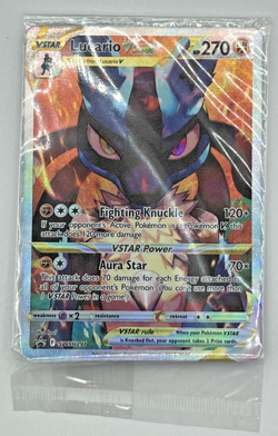 Lucario VSTAR SWSH291 Sword & Shield Promo NM SEALED Pokemon TCG Card - Image 1