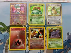 Vintage Pokemon Card Lot WOTC Holo Etc Fire Ancient Mew Shadowless Venusaur - Image 2