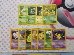 Vintage Pokemon Card Lot WOTC Holo Etc Fire Ancient Mew Shadowless Venusaur - Image 3