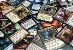 100 Magic Cards Including Rares MTG Magic the Gathering Lot - Image 1