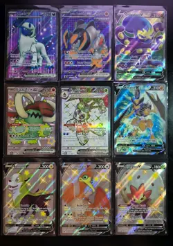 9 ULTRA RARE FULL ART ONLY Pokemon Card Lot! All NM - Image 1