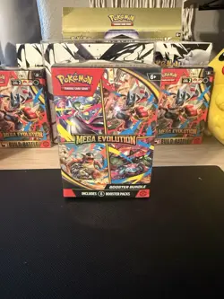 Pokemon Mega Evolution Booster Bundle Trading Card Game - Image 1